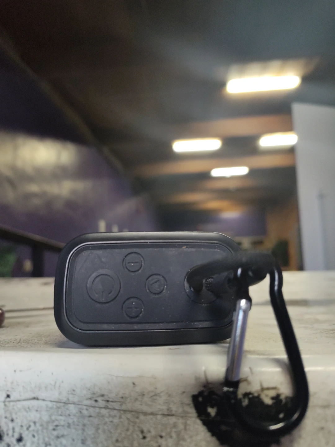 Black Bluetooth Speaker with USB Cord - photo 2
