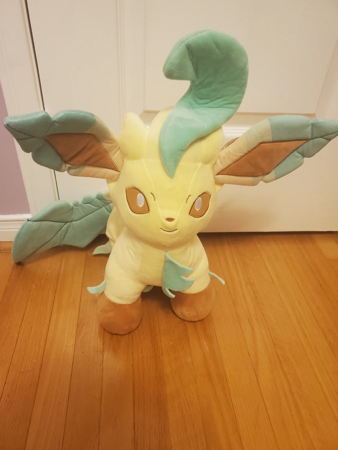Leafeon Pokemon Build-A-Bear Plush toy