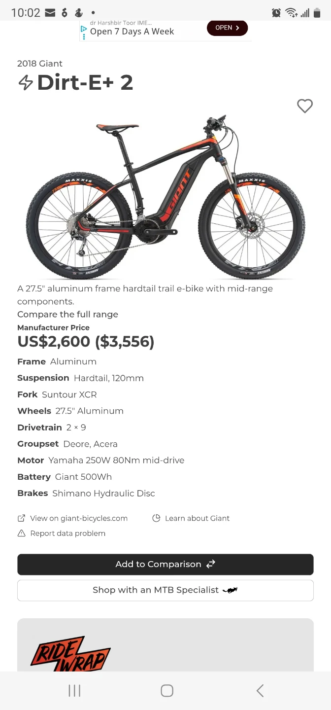 Giant 27.5" Electric Mountain Bike - photo 4