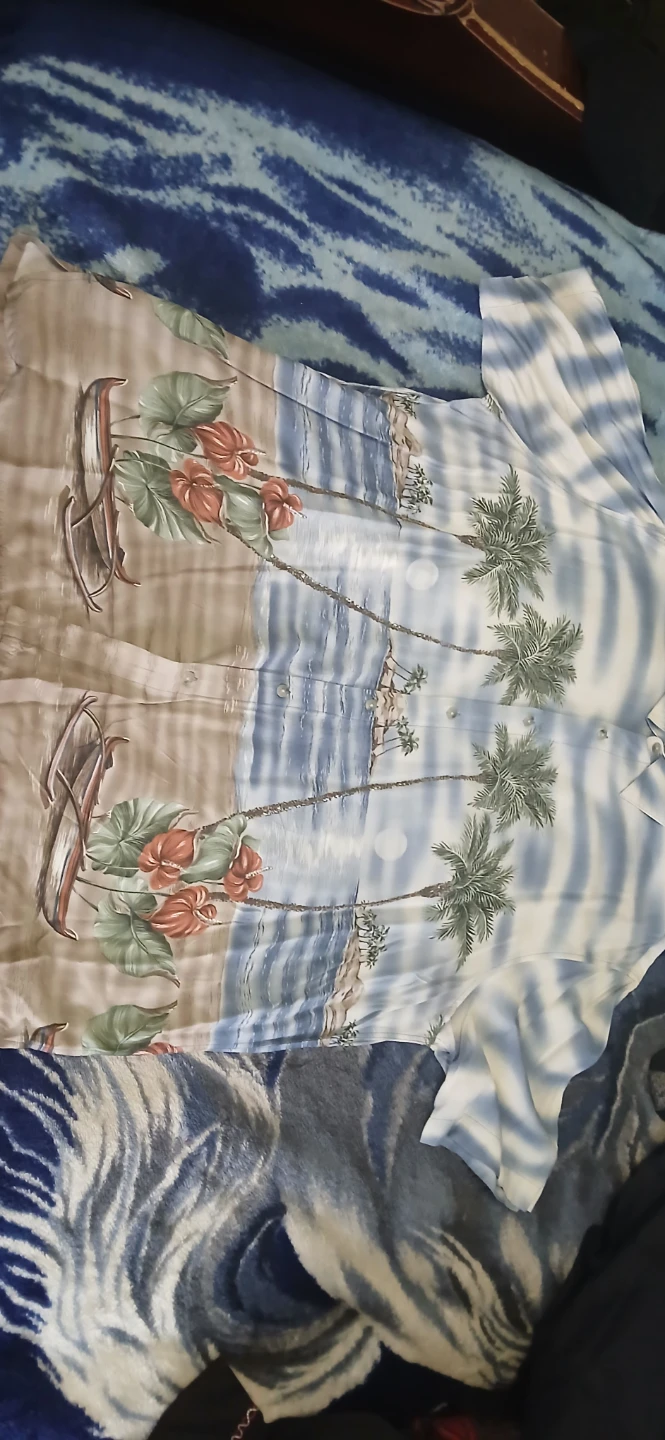 Croft & Barrow XL Hawaiian Button-Up Shirt