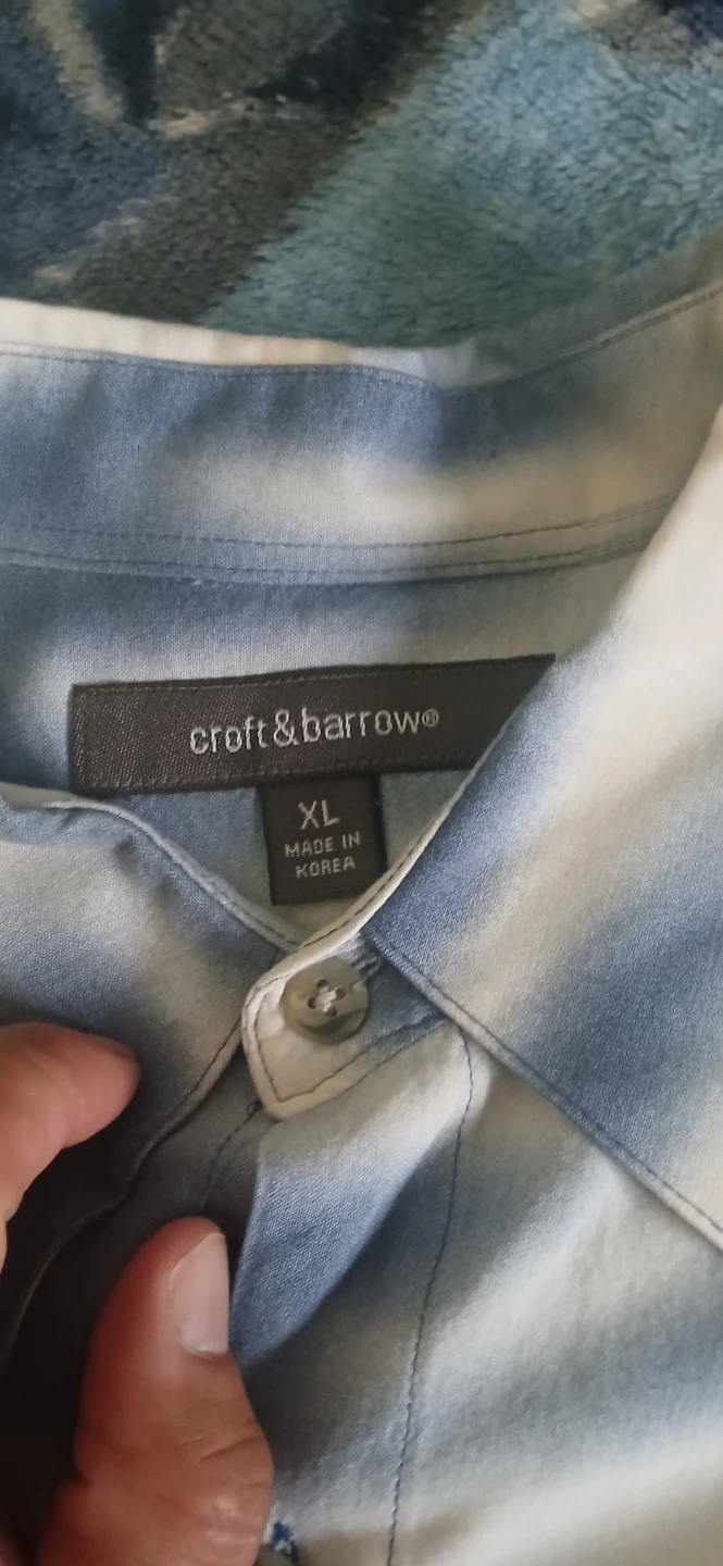 Croft & Barrow XL Hawaiian Button-Up Shirt - photo 2