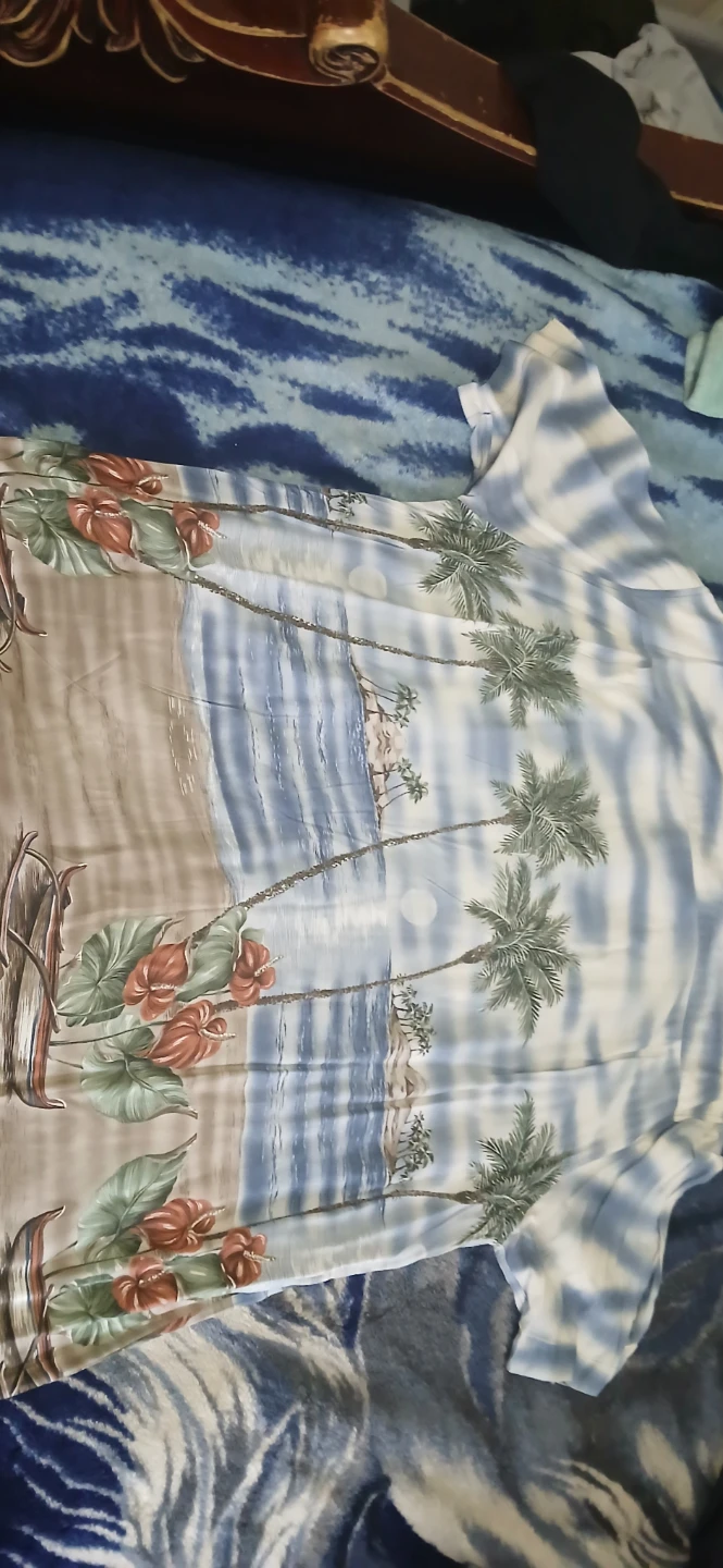 Croft & Barrow XL Hawaiian Button-Up Shirt - photo 3