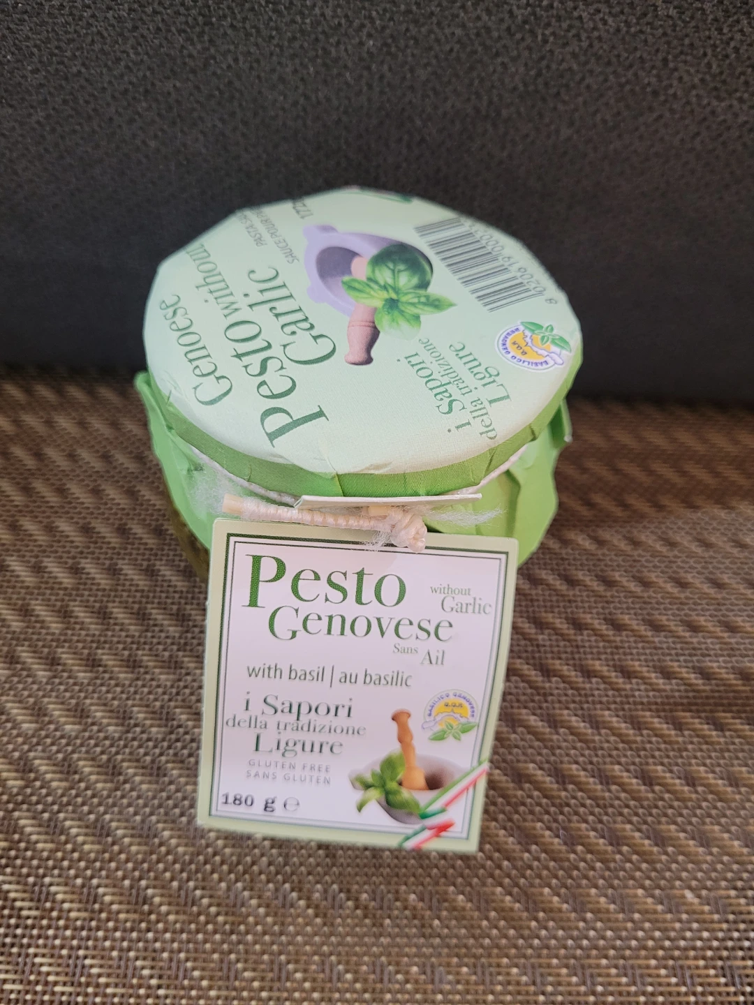 Pesto Genovese without Garlic Sauce