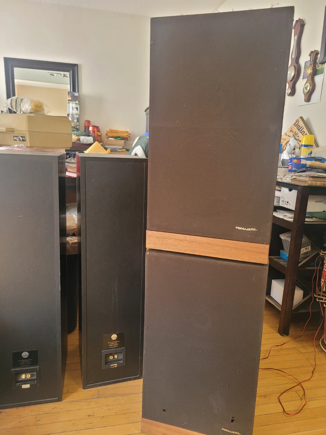 Realistic Optimus-25 Midrange Speakers