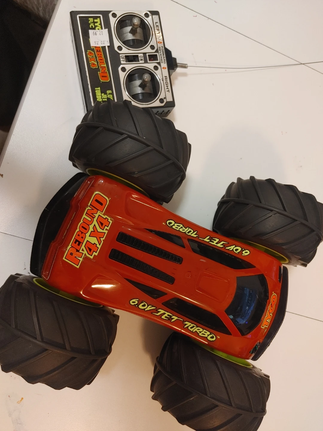 Tyco Rebound 4x4 R/C Jet Turbo Monster Truck