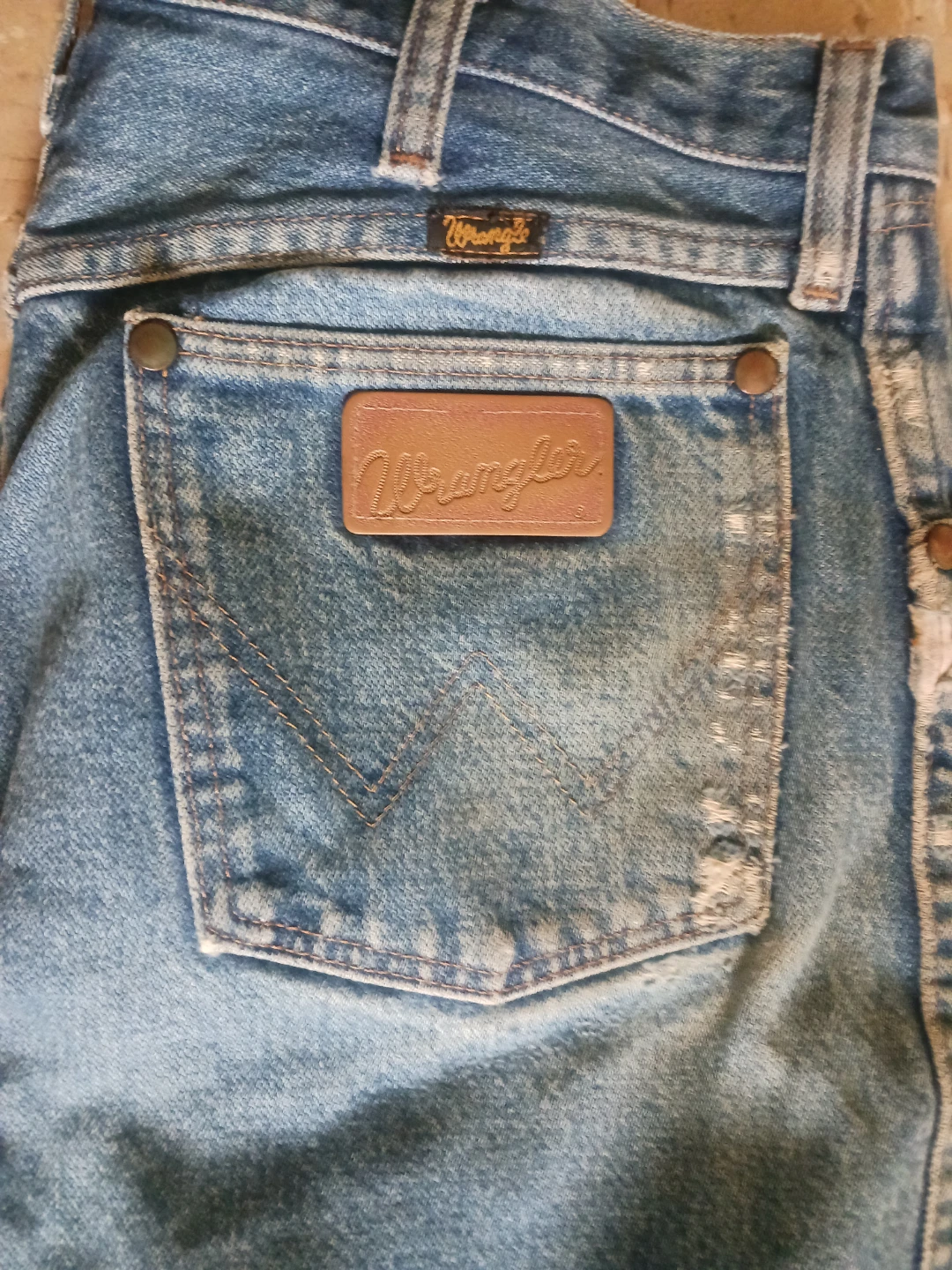 Wrangler Blue Denim Jeans