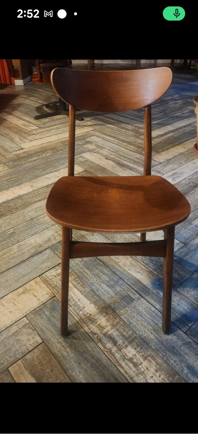Four Classic Cafe Dining Chairs - photo 2