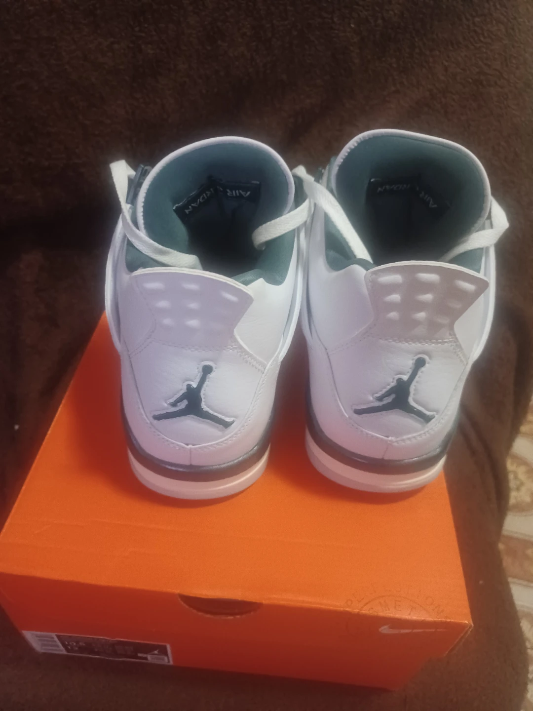 Jordan 4 oxidized green size 10.5 - photo 3