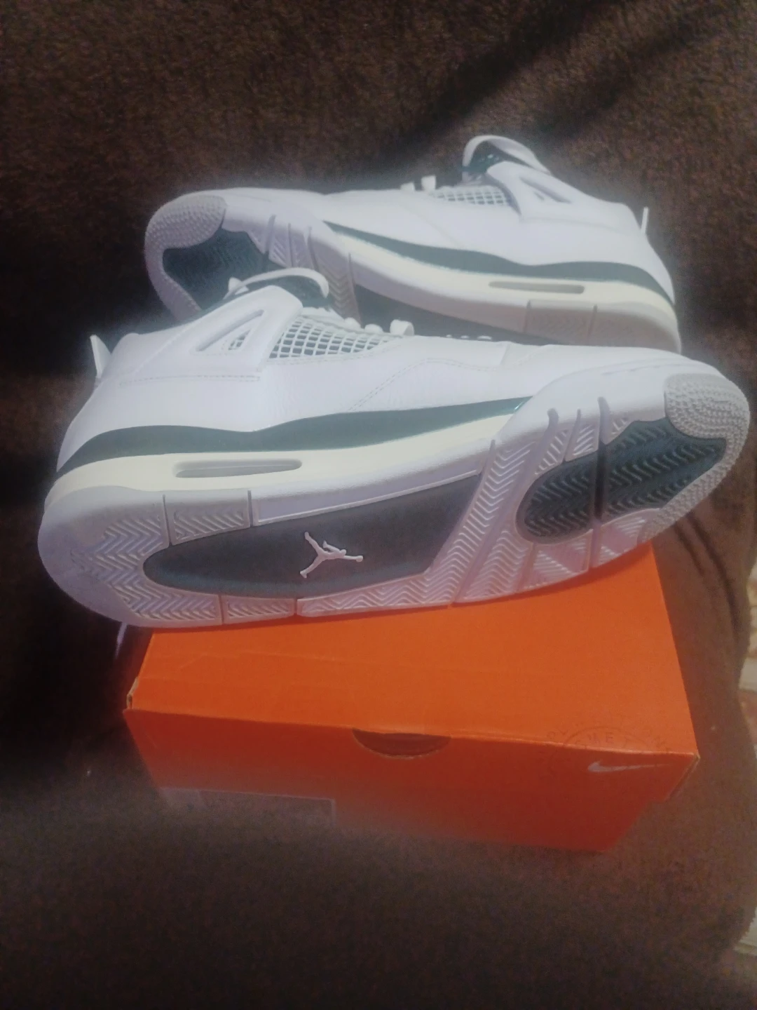 Jordan 4 oxidized green size 10.5 - photo 4