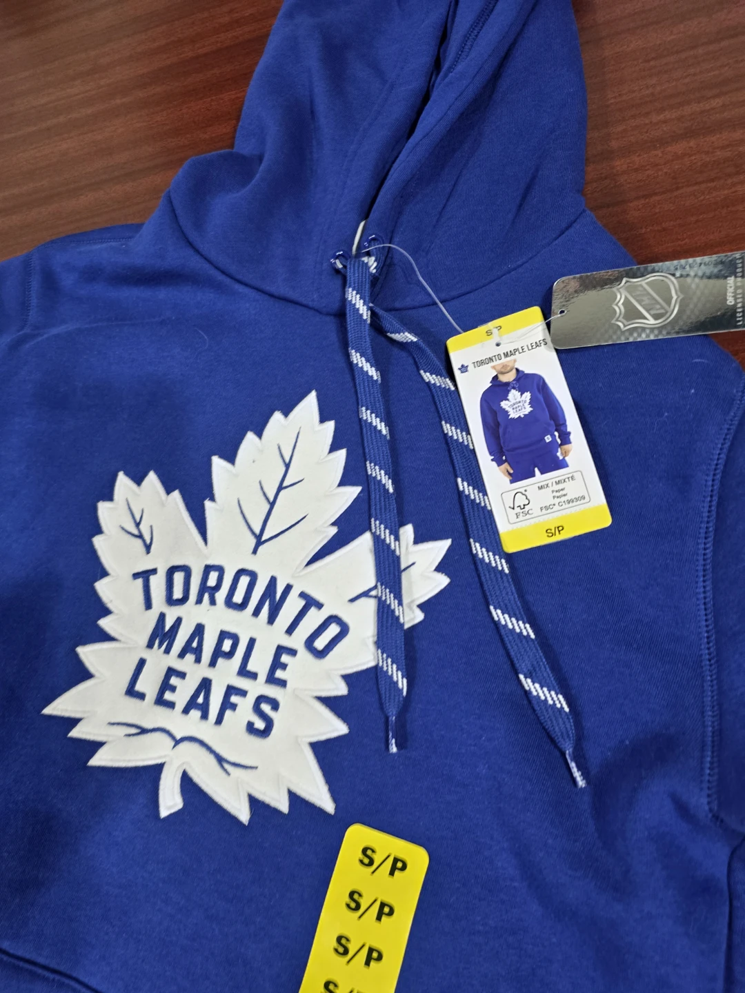 Toronto Maple Leafs Blue Hoodie - Size S/P