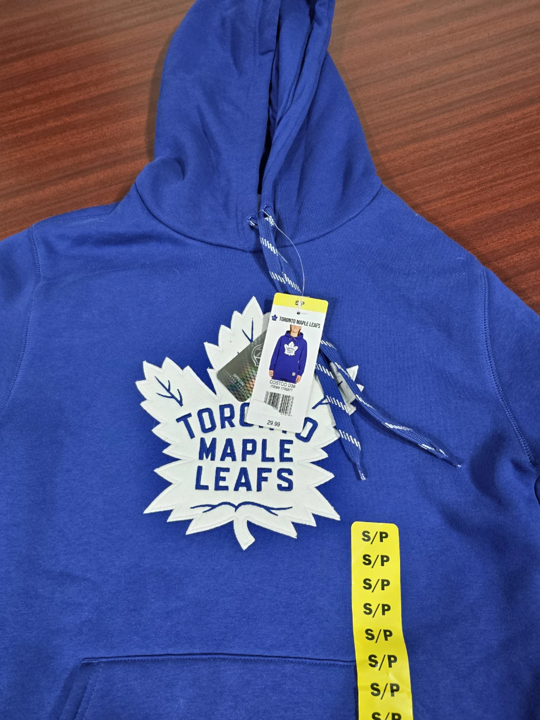 Toronto Maple Leafs Blue Hoodie - Size S/P - photo 2