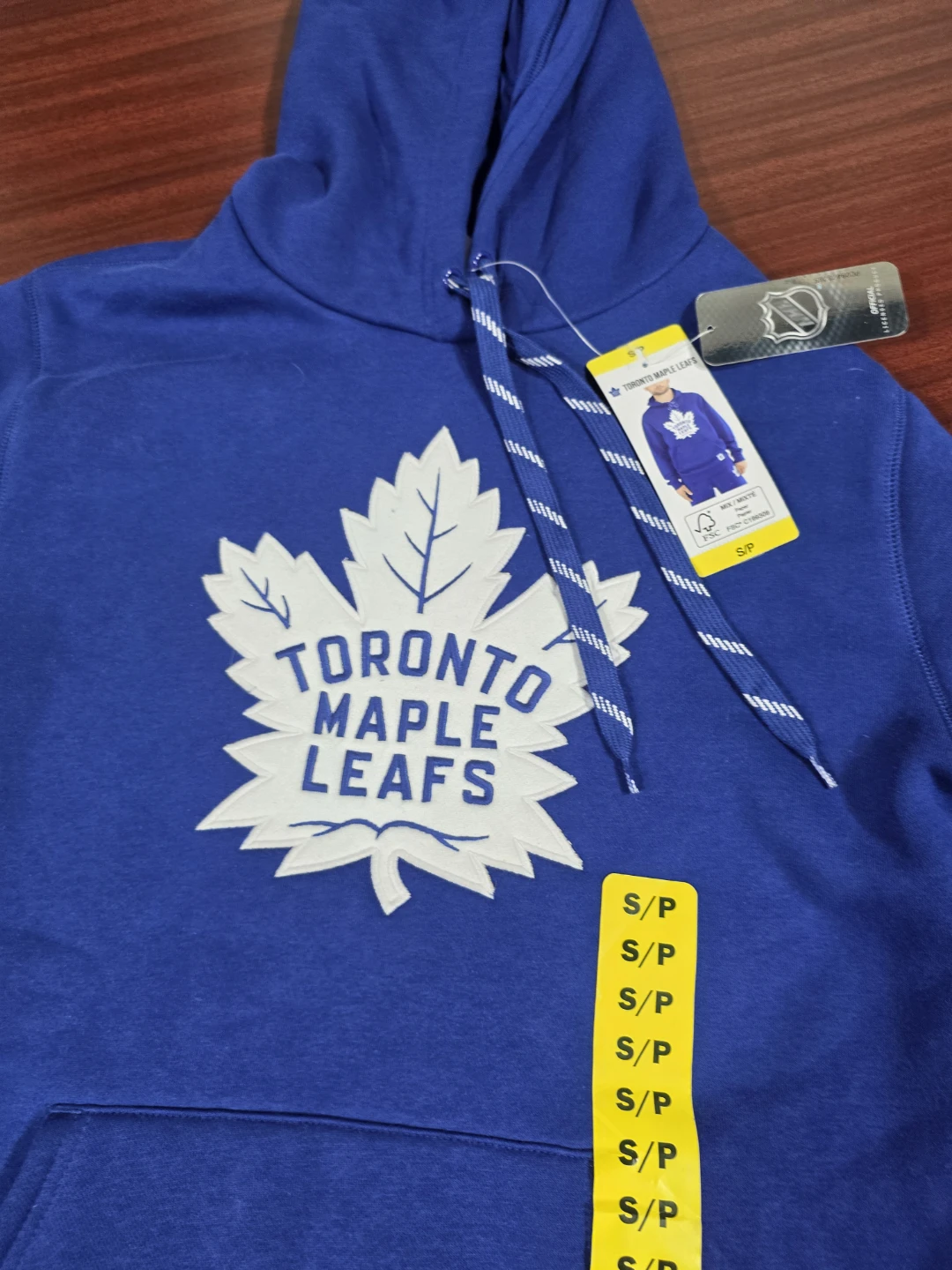 Toronto Maple Leafs Blue Hoodie - Size S/P - photo 4