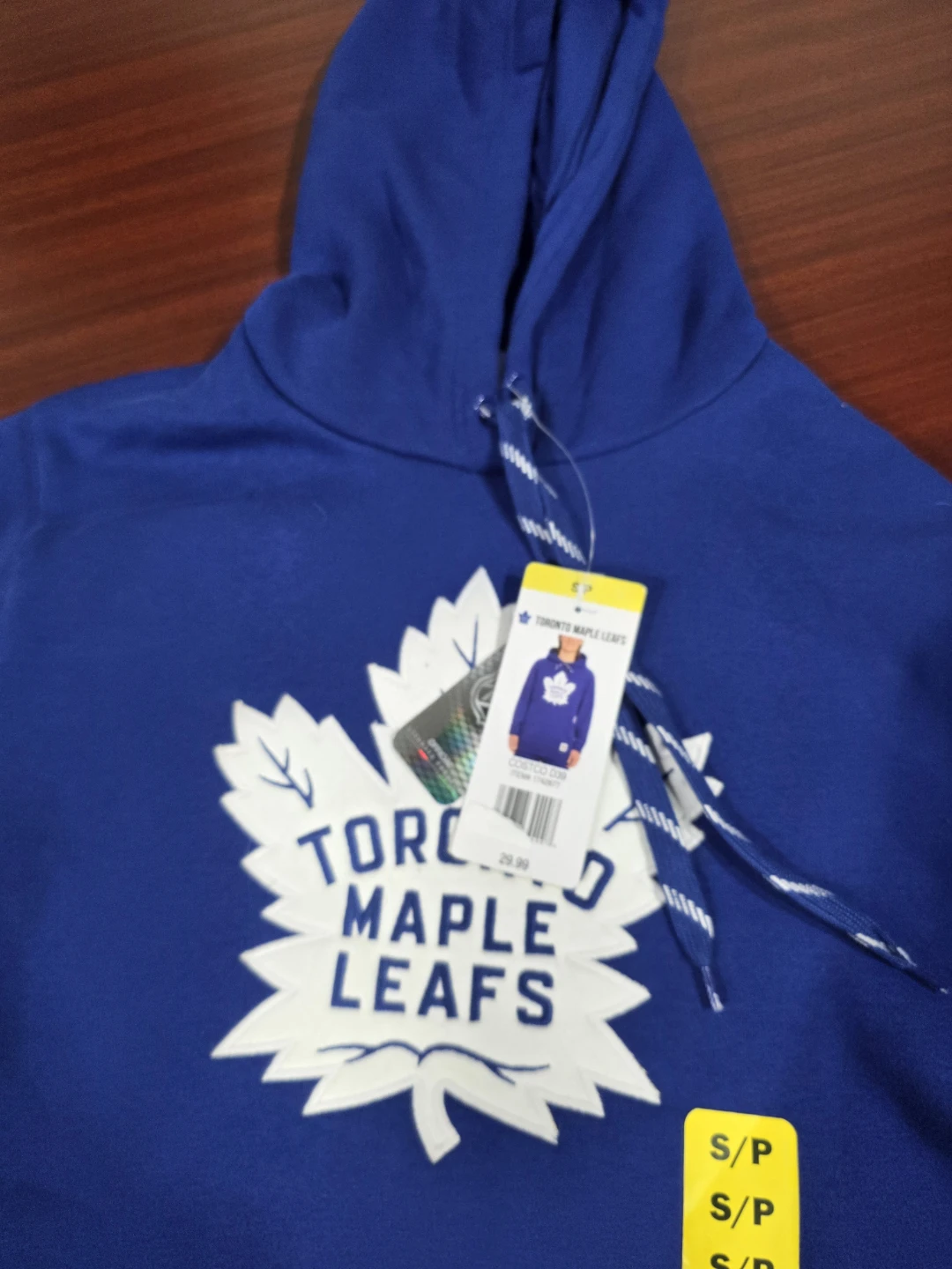 Toronto Maple Leafs Blue Hoodie - Size S/P - photo 5