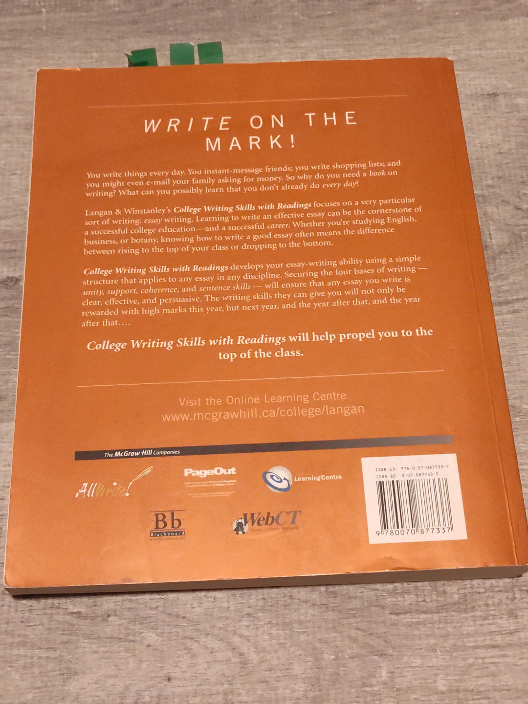 College Writing Skills with Readings Textbook - photo 2