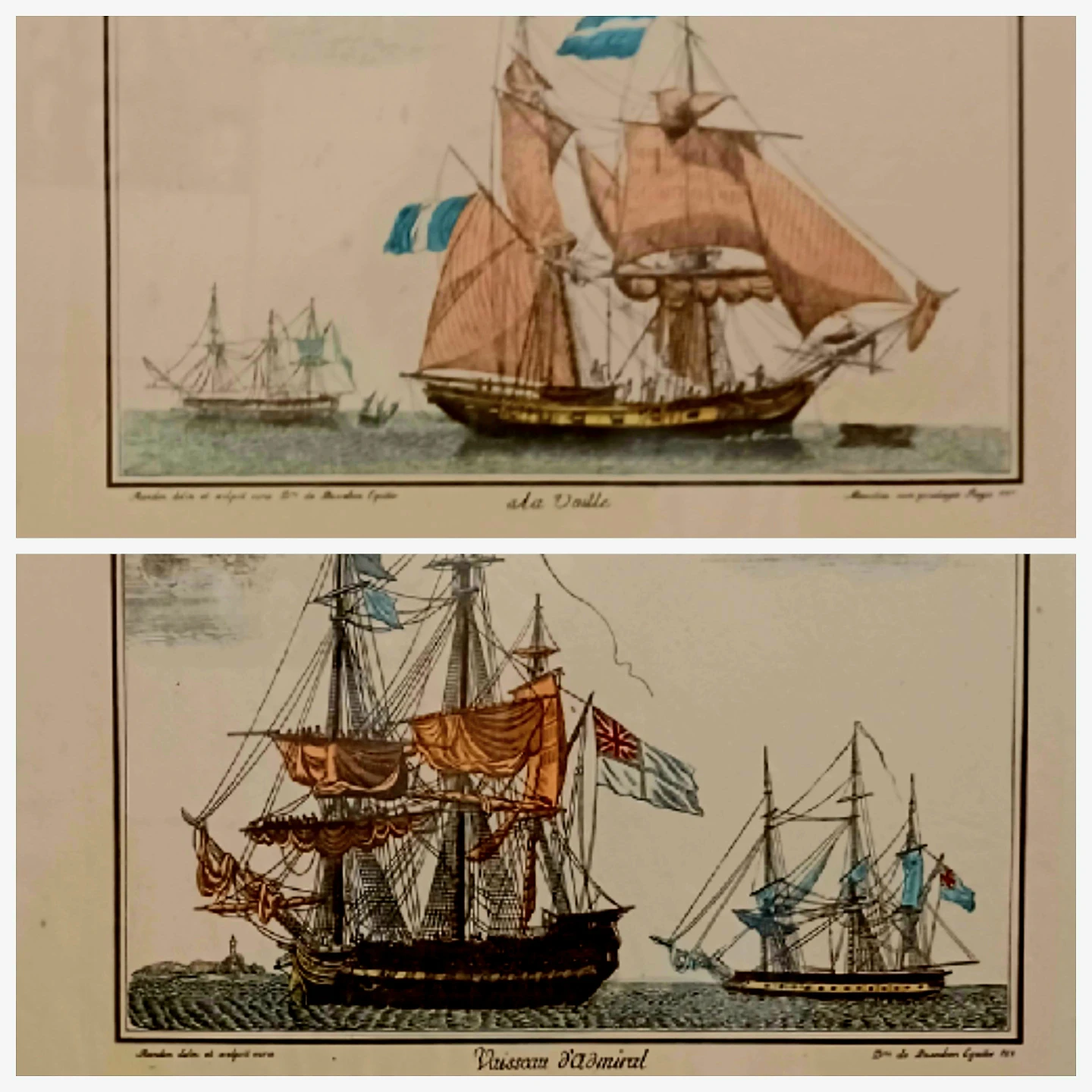 Antique 18th Century Hand Colored Engraving - photo 5
