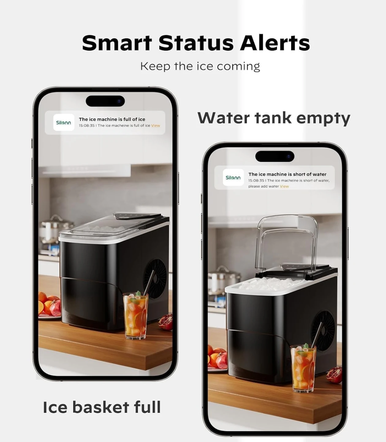NEW IN BOX - Silonn Smart Countertop Ice Maker - photo 5