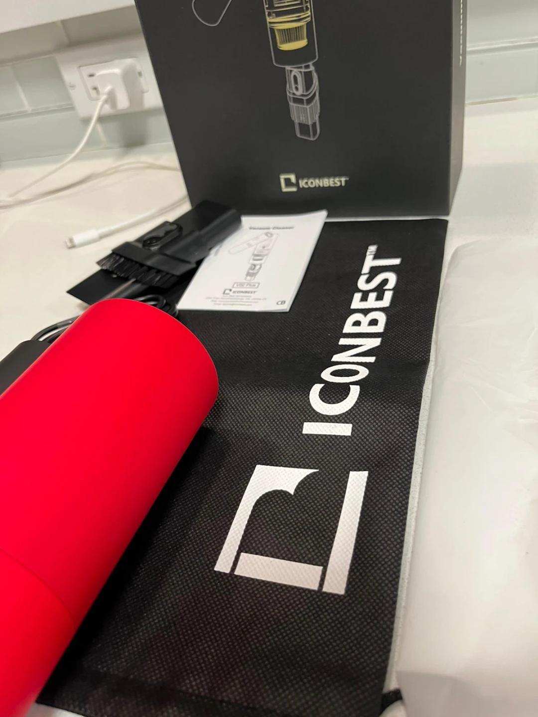 ICONBEST Portable Handheld Vacuum Cleaner with Accessories - photo 4