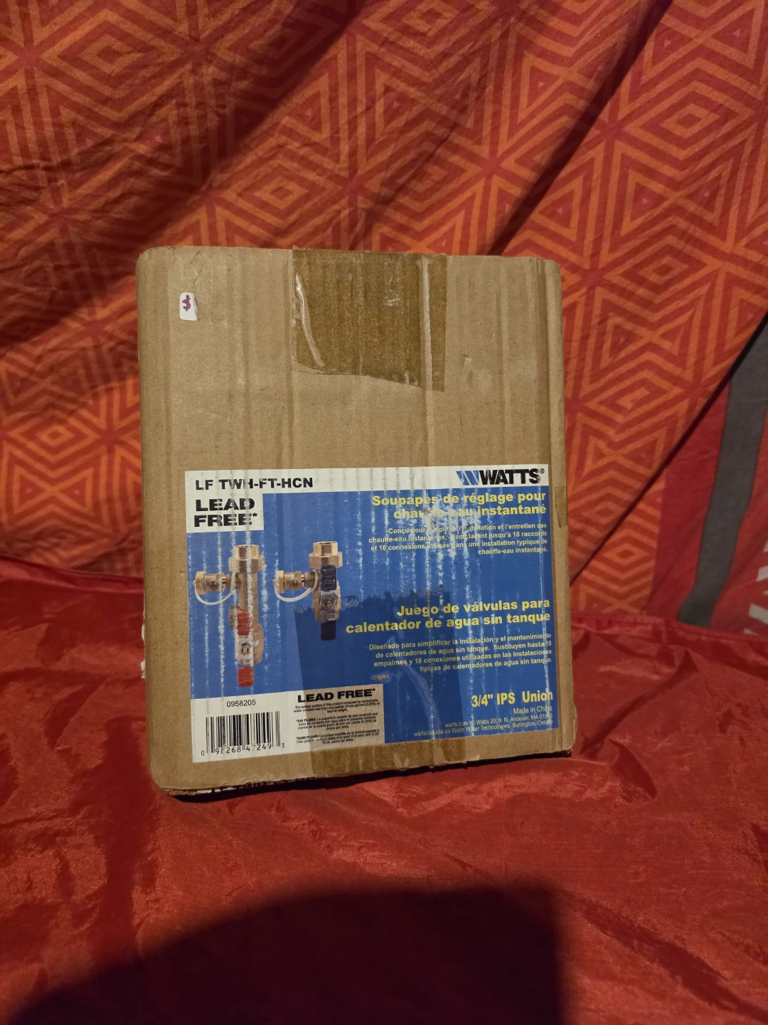 Watts Tankless Water Heater Valve Set 3/4" IPS Union - photo 2