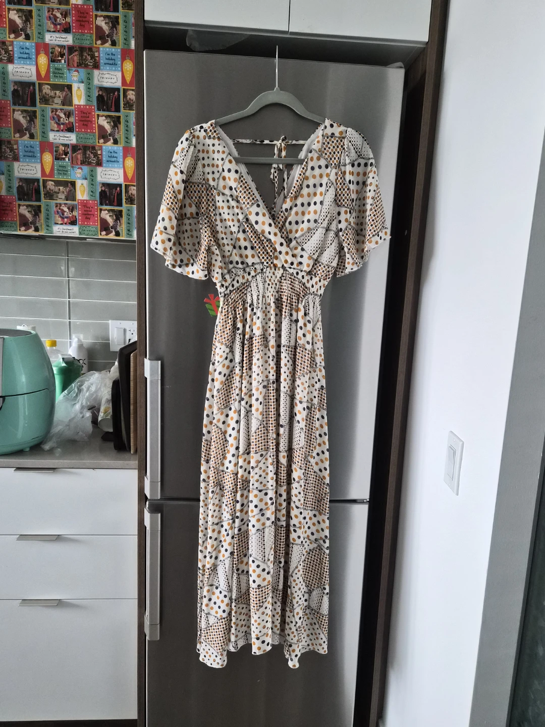 Women's Patterned Maxi Dress