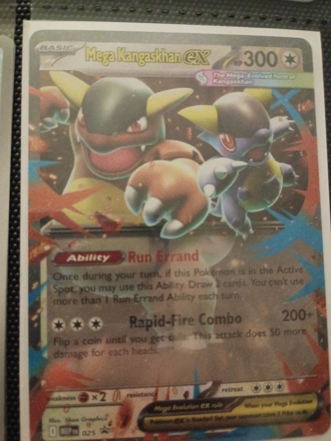 Pokémon Mega Kangaskhan EX Card