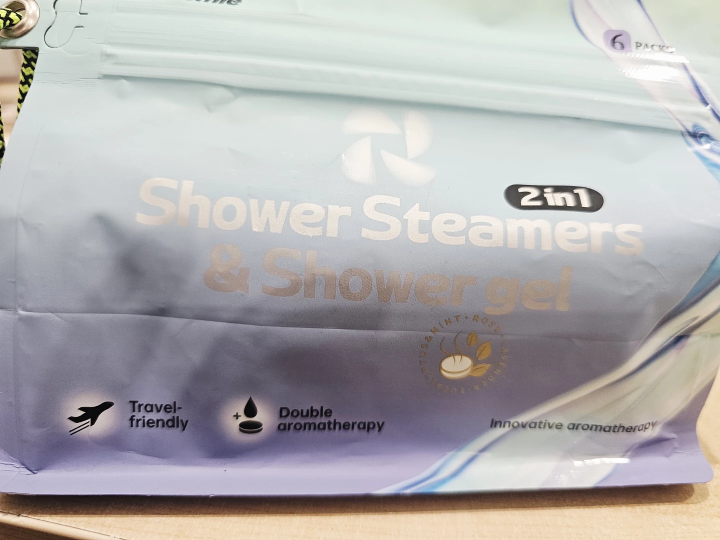 2 in 1 Shower Steamers & Shower Gel Pack