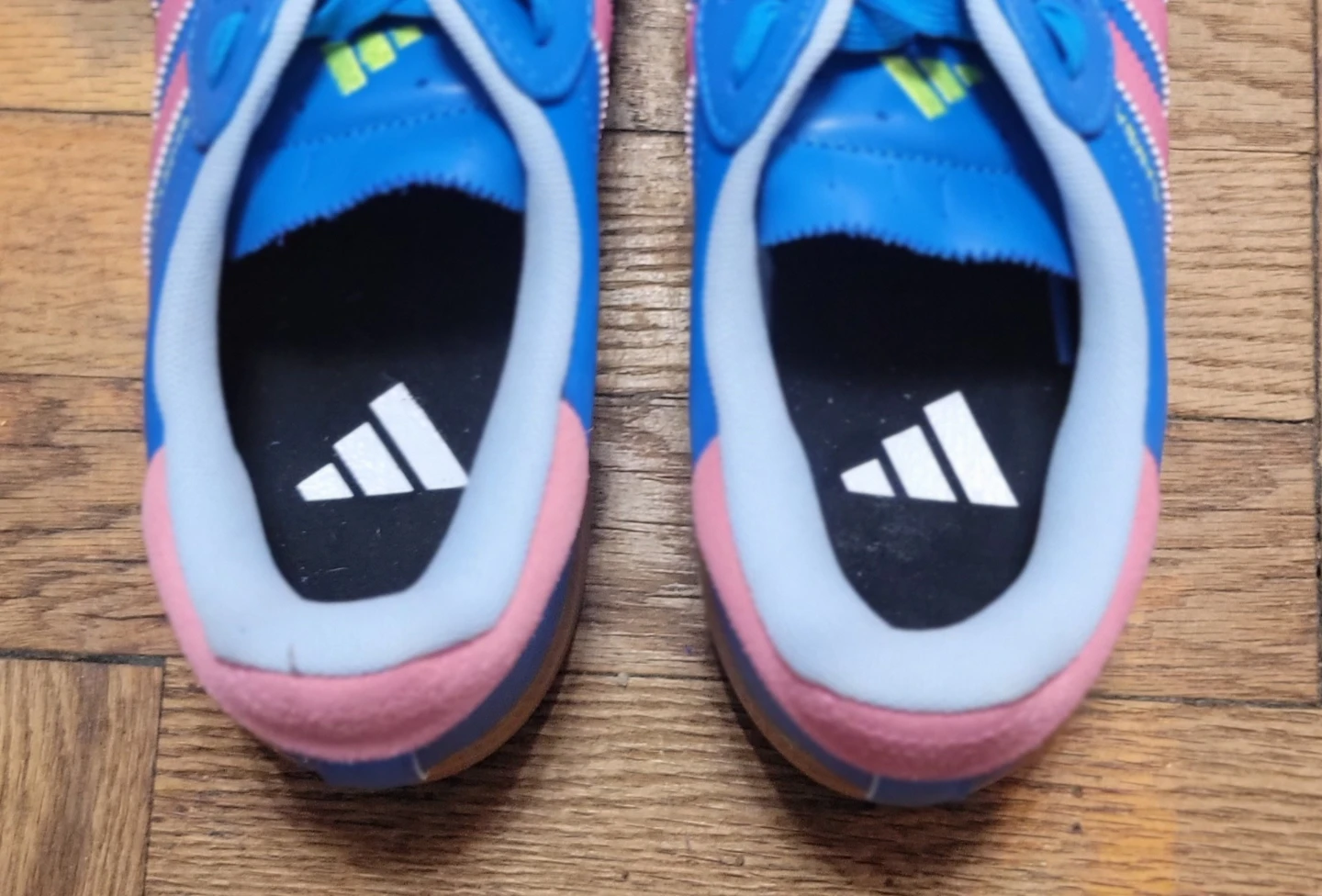 Adidas Velosamba Lea Shoes Blue Pink Size 10 - photo 5