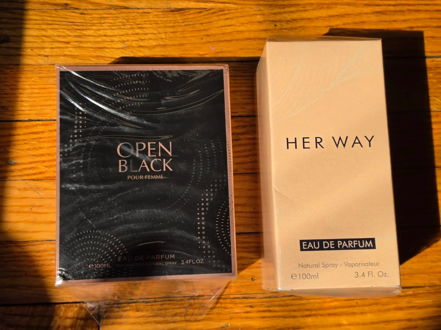 Open Black Pour Femme & Her Way Eau de Parfum 100ml