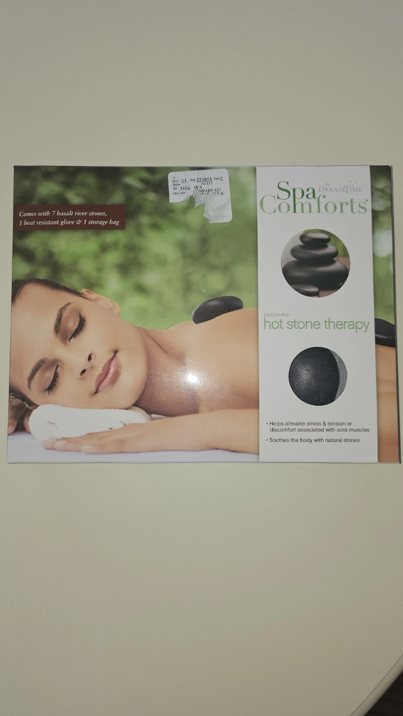 Spa Comforts Hot Stone Therapy Set