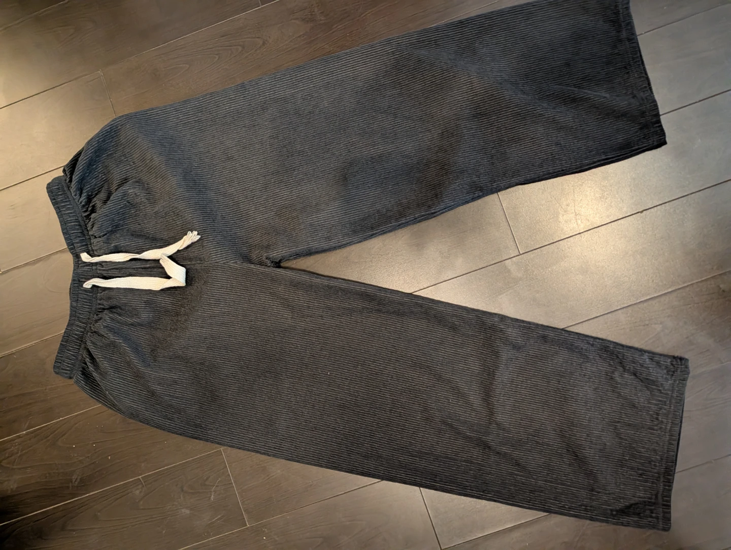 Dark Grey Corduroy Pants