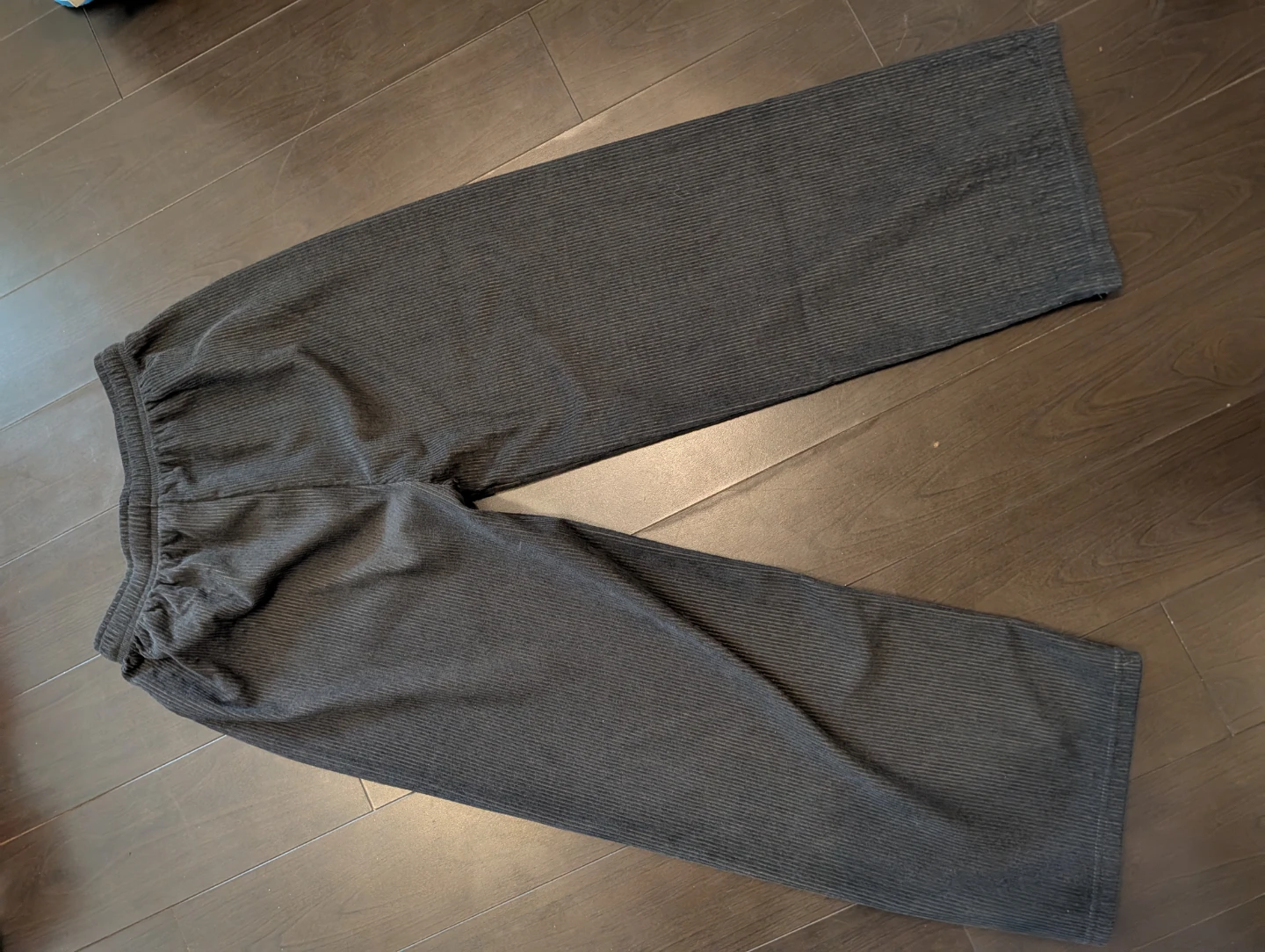 Dark Grey Corduroy Pants - photo 2