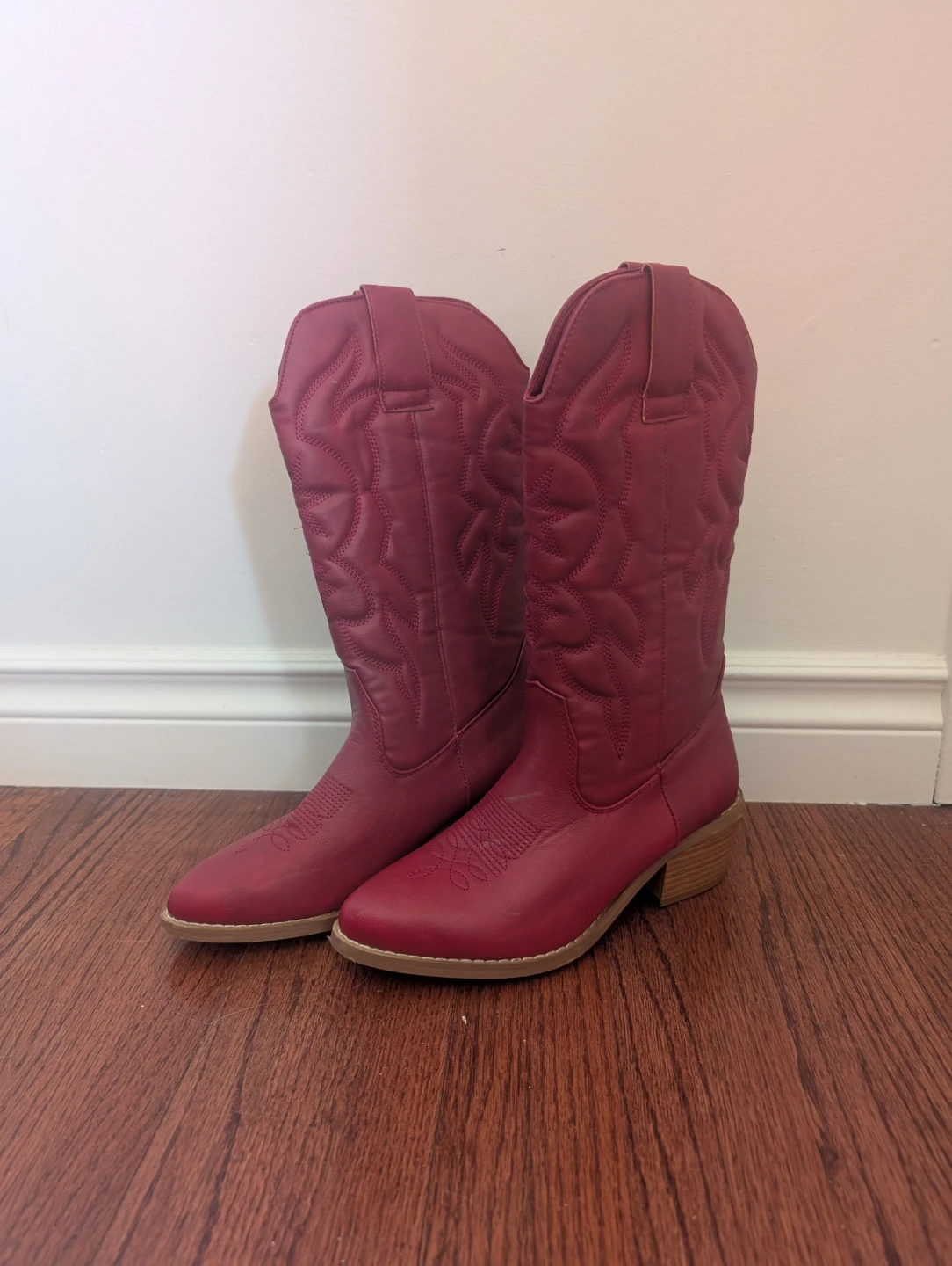 Women's Red Cowboy Boots