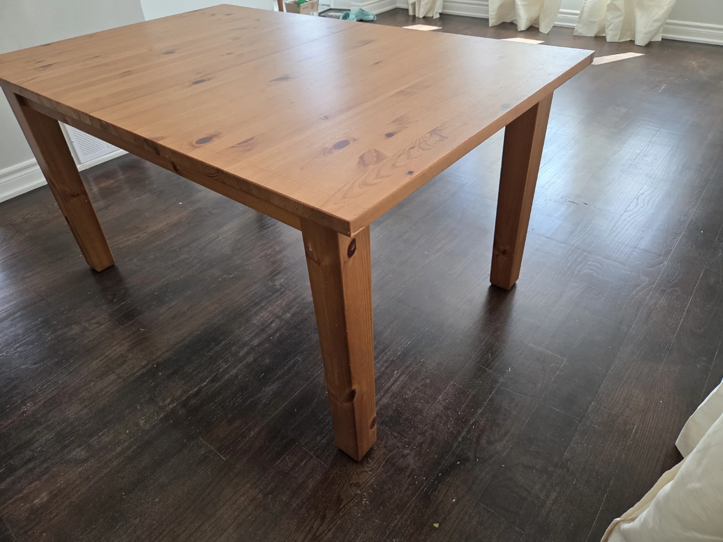 Extendable Dining Table - Pine - photo 4