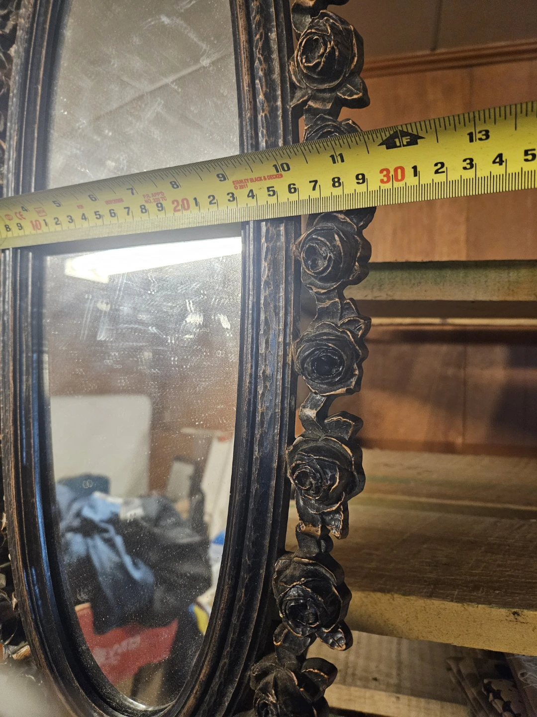 Oval Rose Decorative Mirror - photo 4
