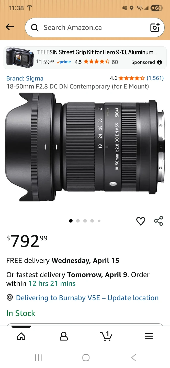 Sony Cinema Line FX30  Camera with Sigma 18-50mm f/2.8 Lens - photo 2