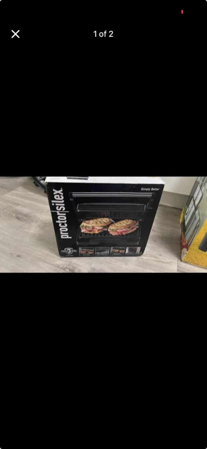 Proctor Silex Sandwich Maker - photo 2