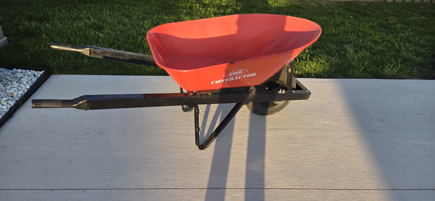 Erie Contractor Red Wheelbarrow