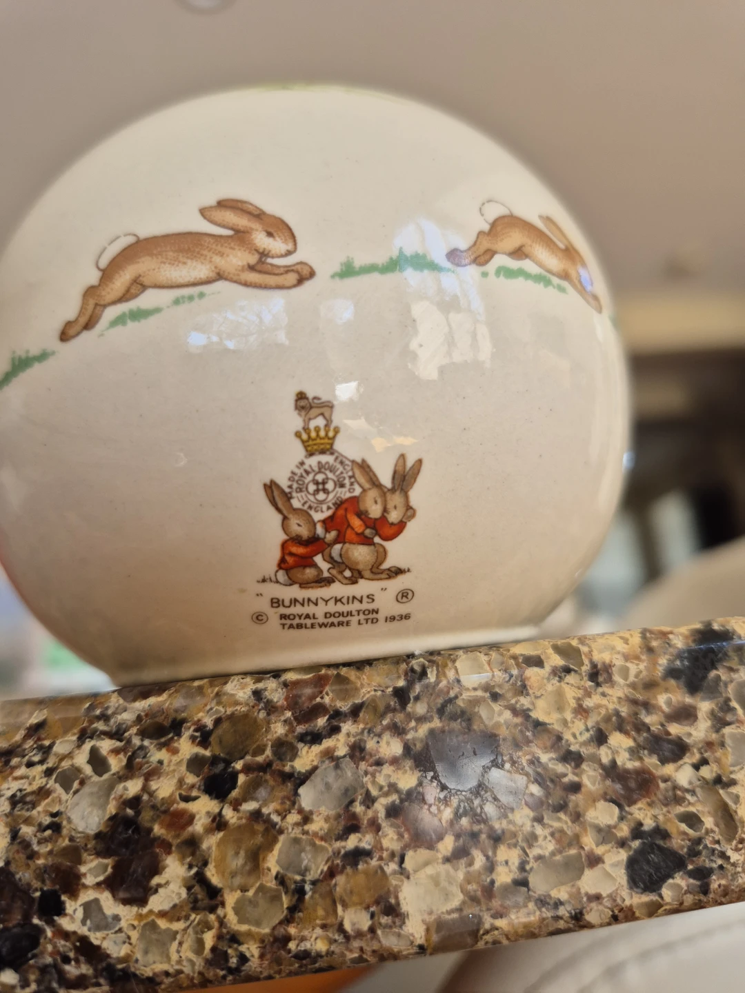 Royal Doulton Bunnykins Ceramic Ball Ornament - photo 3