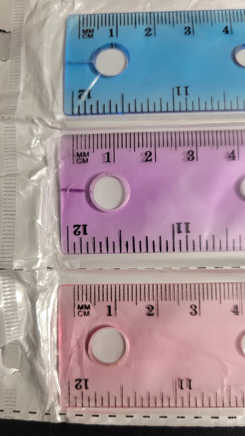 30cm Plastic Rulers (Set of 3) - photo 3