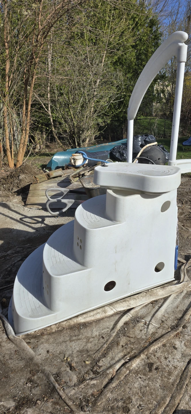 Lumi-o Above Ground Pool Ladder Steps - photo 3