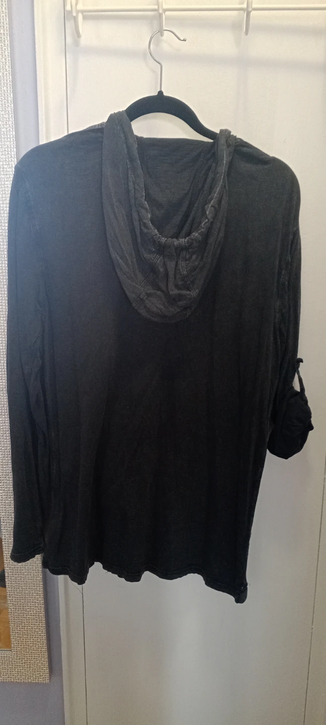 DKNY Jeans Long Sleeve Hoodie L/G Black - photo 3