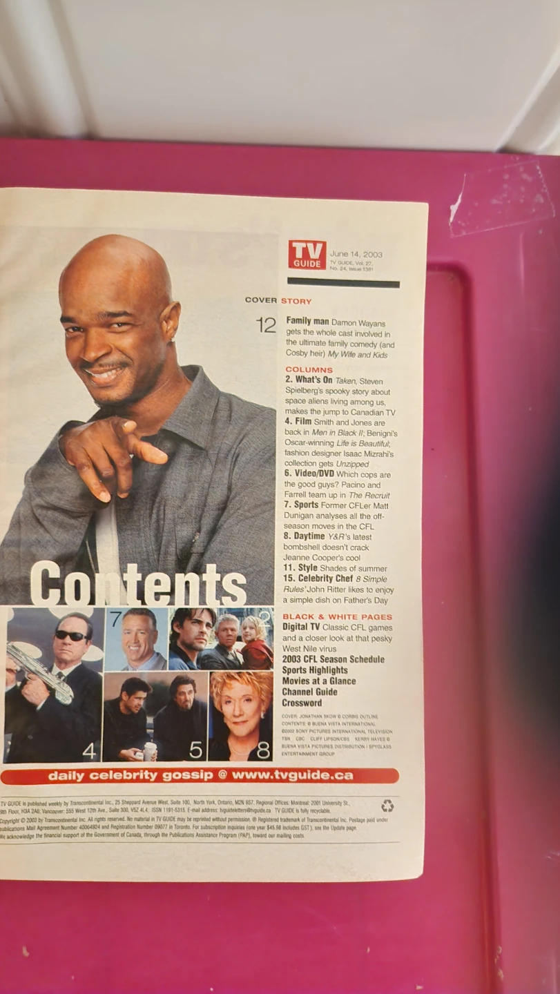TV Guide Magazine - Damon Wayans Cover - June 14-20 - photo 2