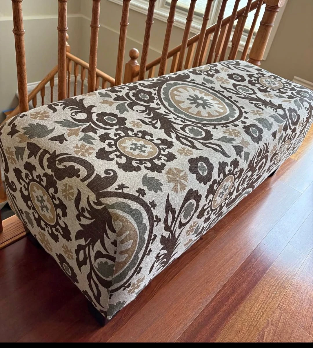 Patterned  Bench / ottman