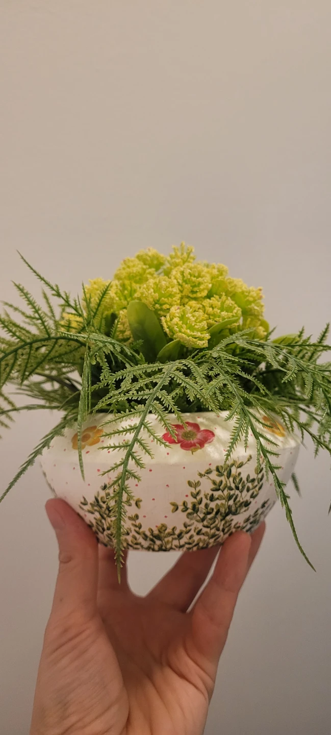 Decorative Pot with Faux Greenery - photo 2