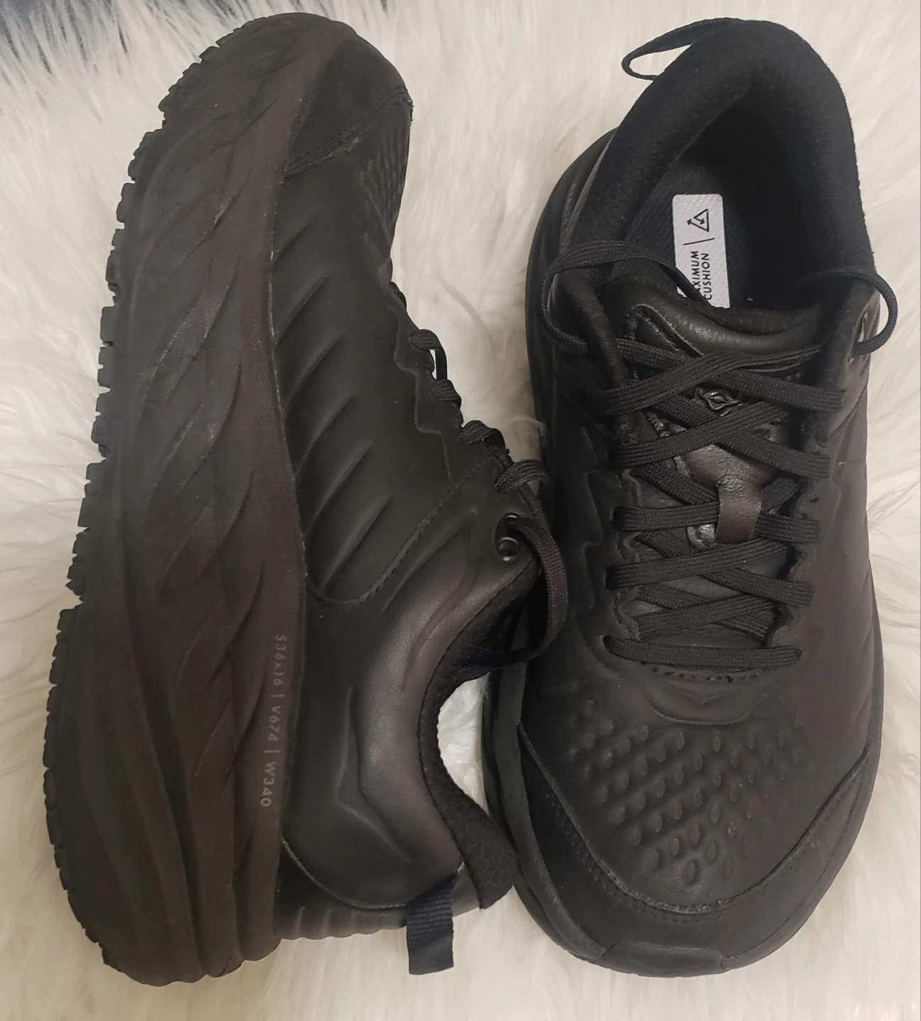 Like New Hoka Bondi SR Black Runing Shous Size 8,5 - photo 3