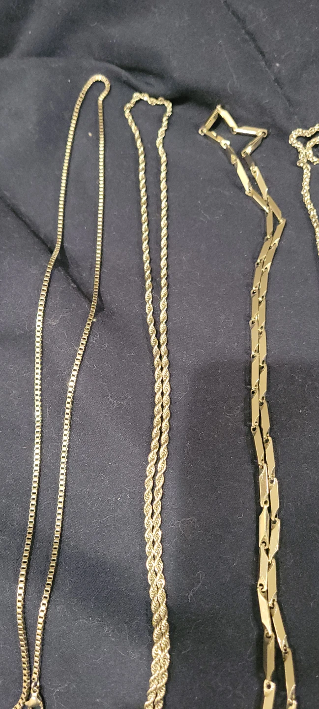 Assorted silver Necklaces (Set of 8) - photo 4