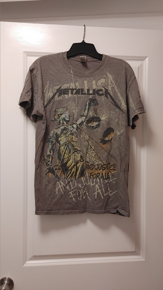 Gildan Metallica ...And Justice For All T-Shirt Medium