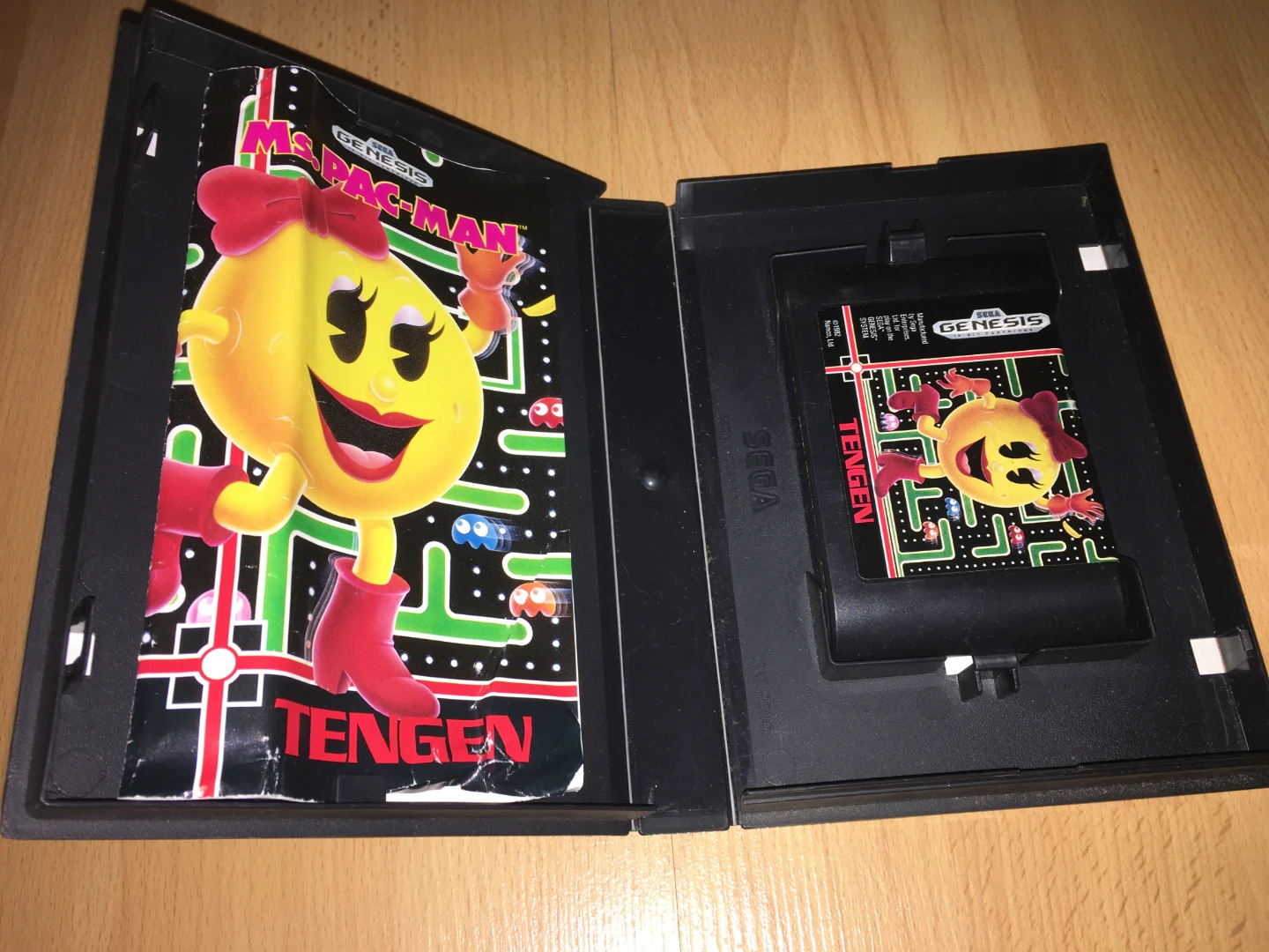 Ms. Pac-Man Sega Genesis Game Cartridge - photo 3