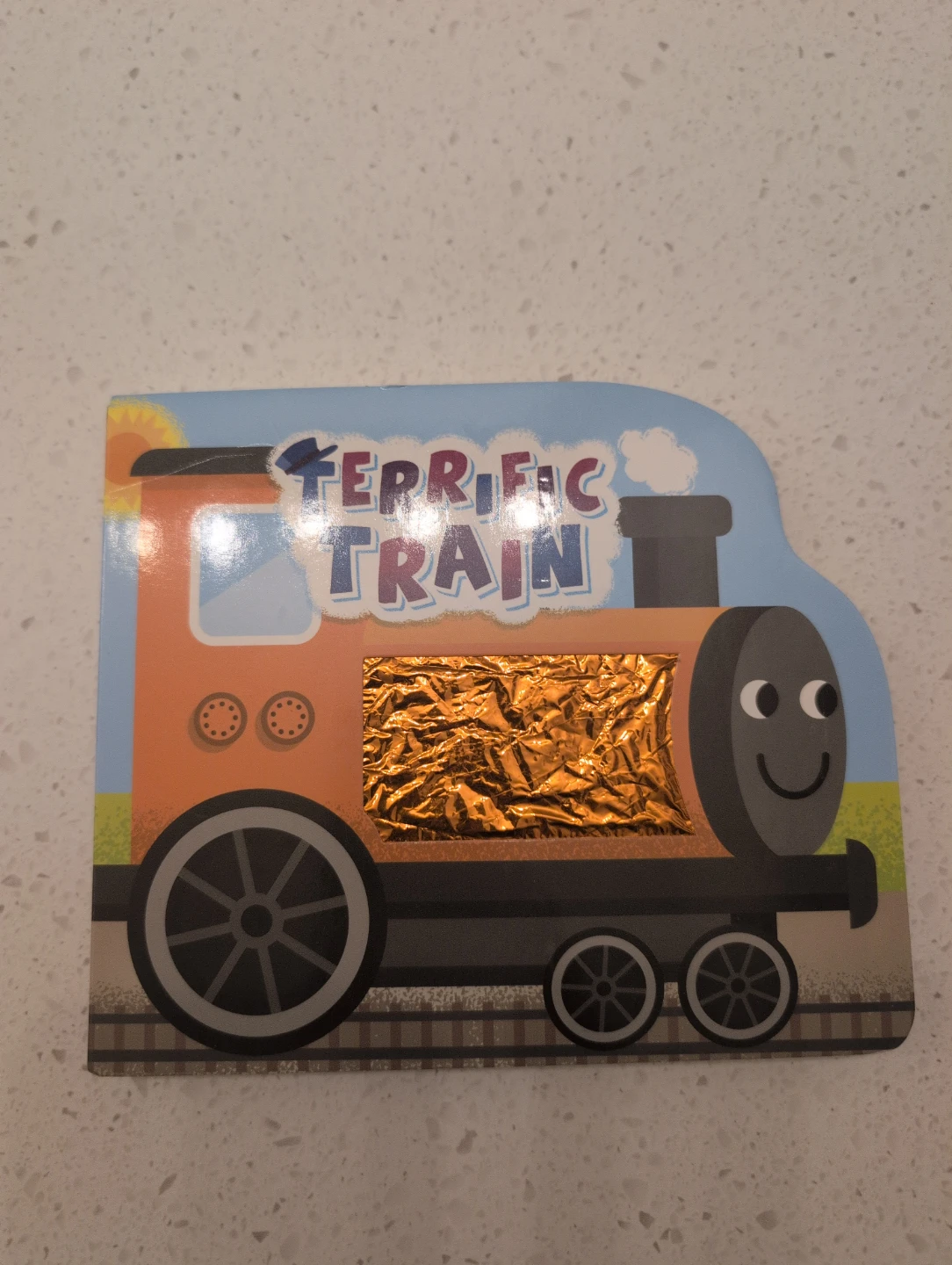 Terrific Train Chocolate Board Book