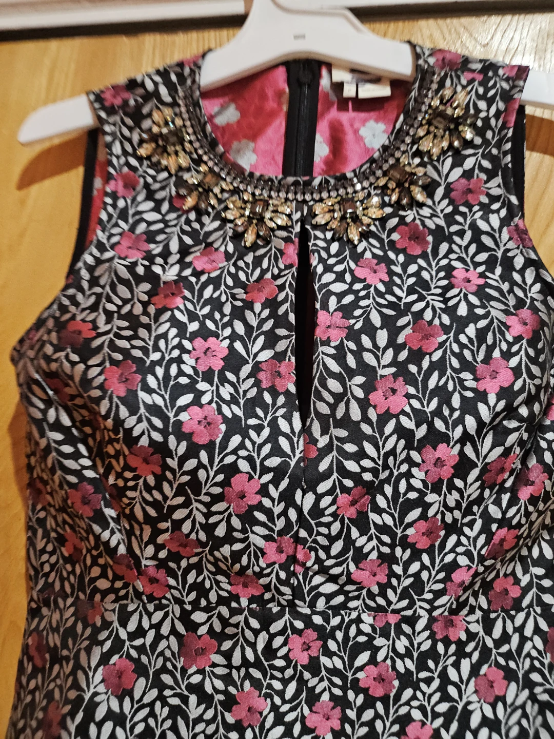 Kate Spade New York Floral Beaded Top Size 0 - photo 2