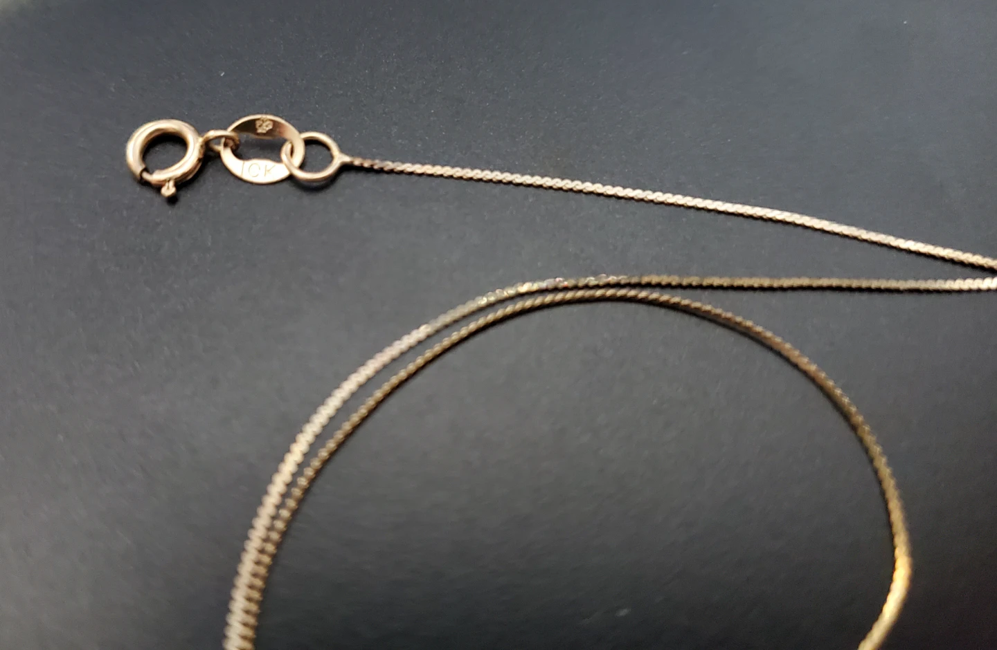 Vintage Dainty 16 Inch 10k Gold Necklace - photo 4